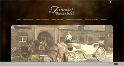 Desktop Screenshot of ferienhof-biesenbach.de